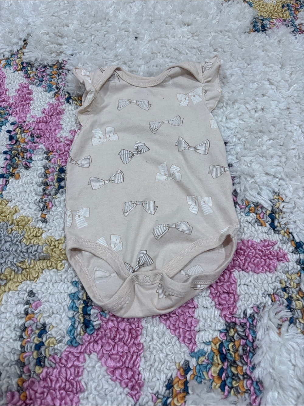 Sterling Baby Bow Onesie